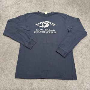 Econscious Santa Barbara Channelkeeper UCSB Shirt Mens Medium Blue Single Stitch